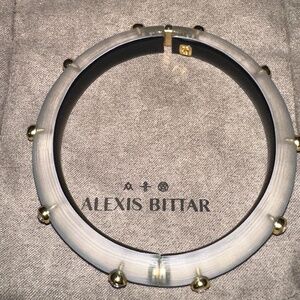 ALEXIS BITTAR LUCITE Bangle IRIDESCENT COLOR